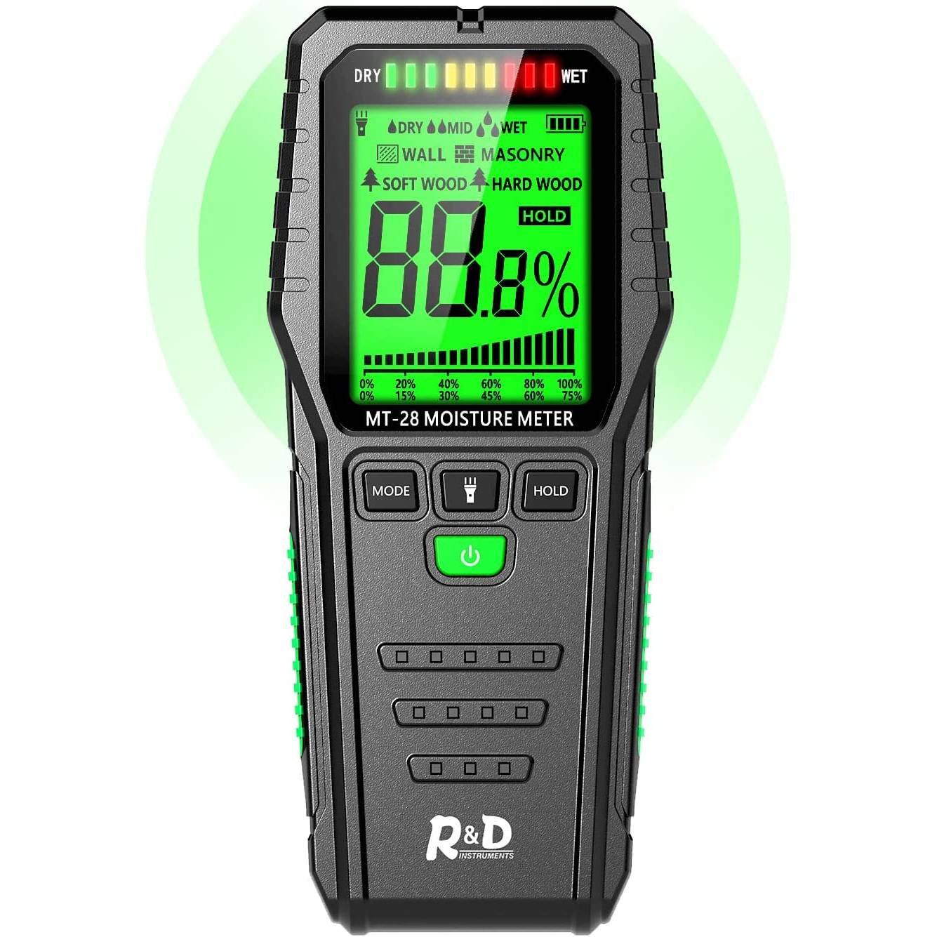 Moisture Meter Concrete Digital - Pinless Wood Moisture Meters Drywall Mold