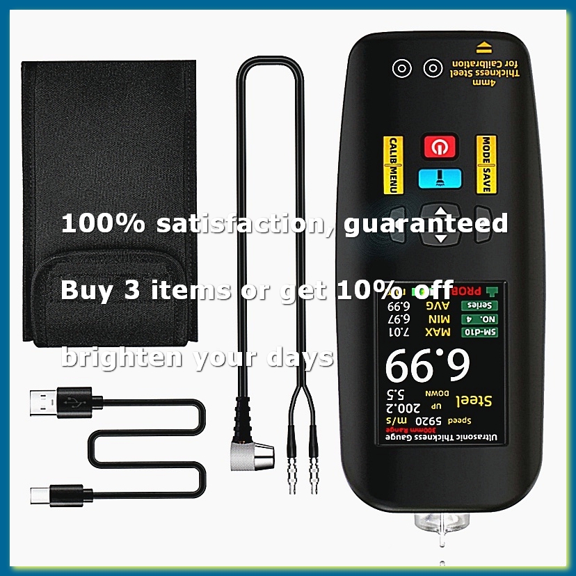 Ultrasonic Thickness Gauge Metal - ●Ultrasonic Thickness Gauge, 1-300 mm Range