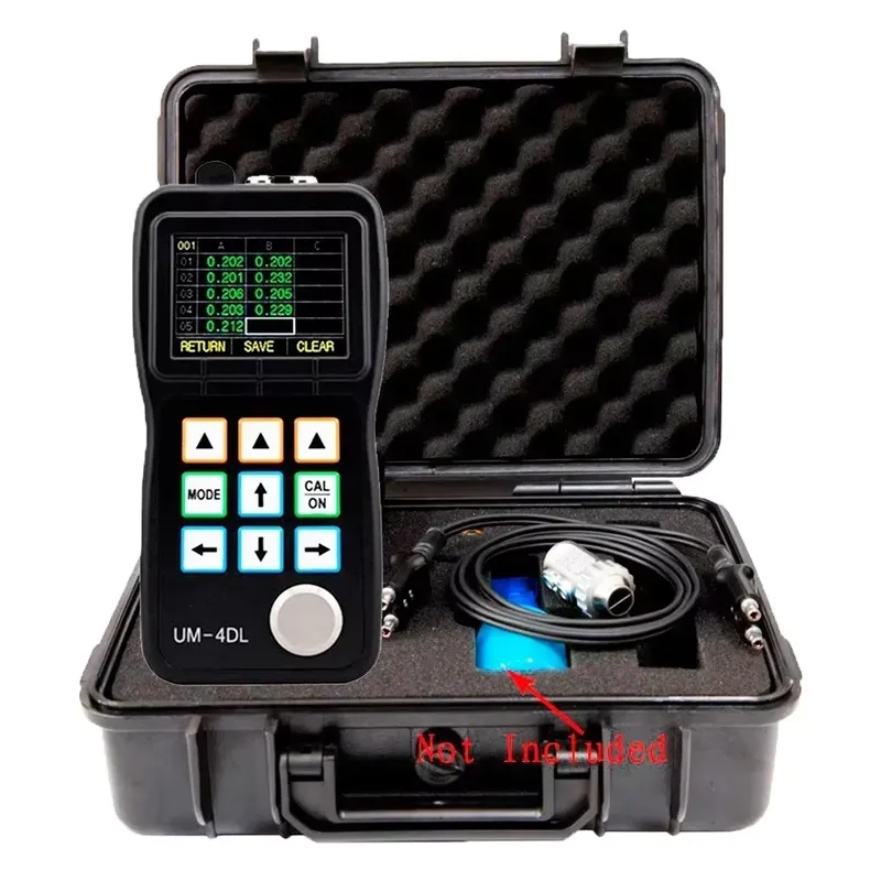 Ultrasonic Thickness Gauge Metal - 2026 UM-4DL Ultrasonic Metal Thickness Measuring