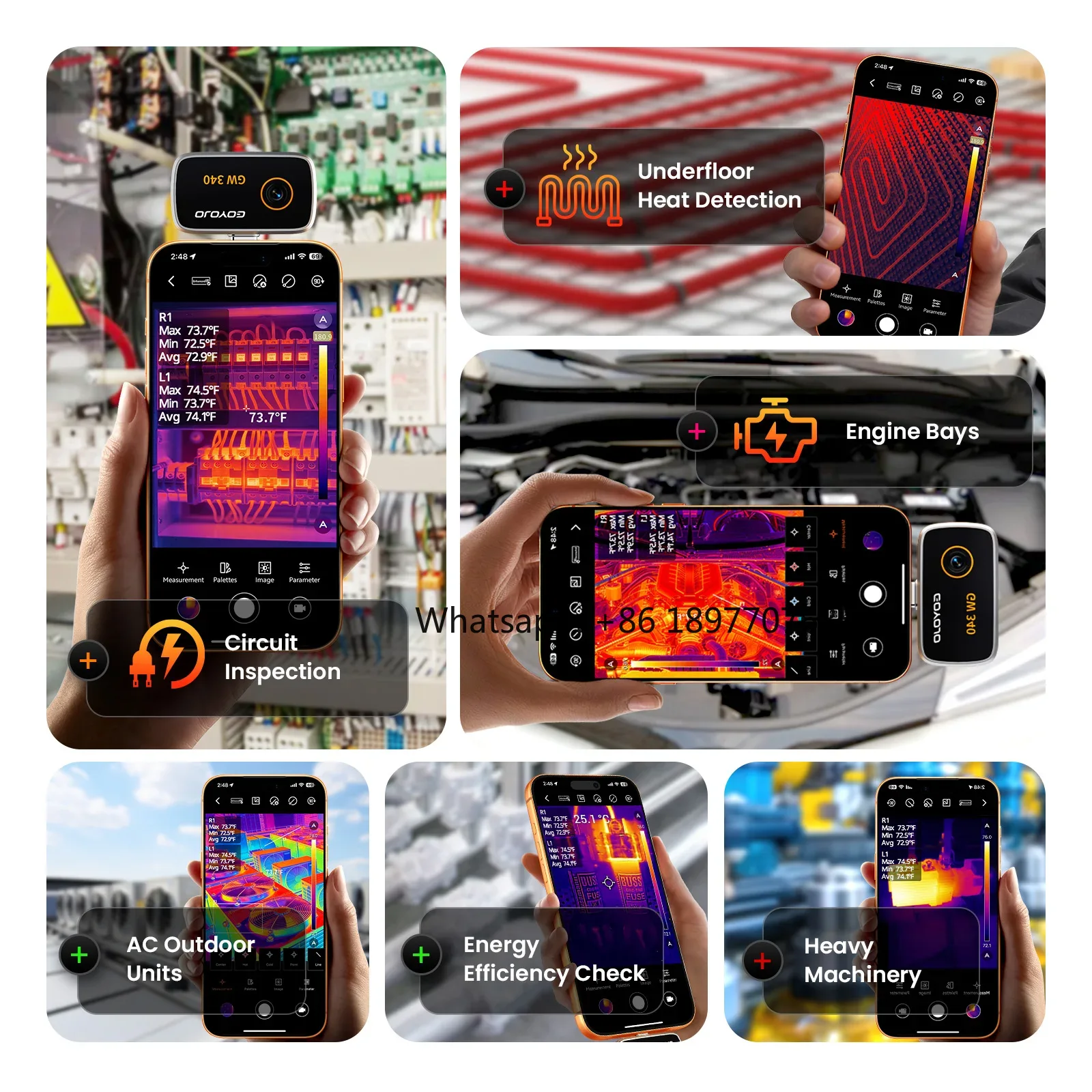 Thermal Camera Pcb 256X192 - Thermal Camera For Iphone 15/16/17 Series