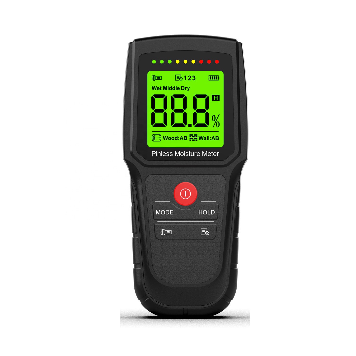 Moisture Meter Concrete Digital - Inductive Pinless Digital Wood Moisture Concrete
