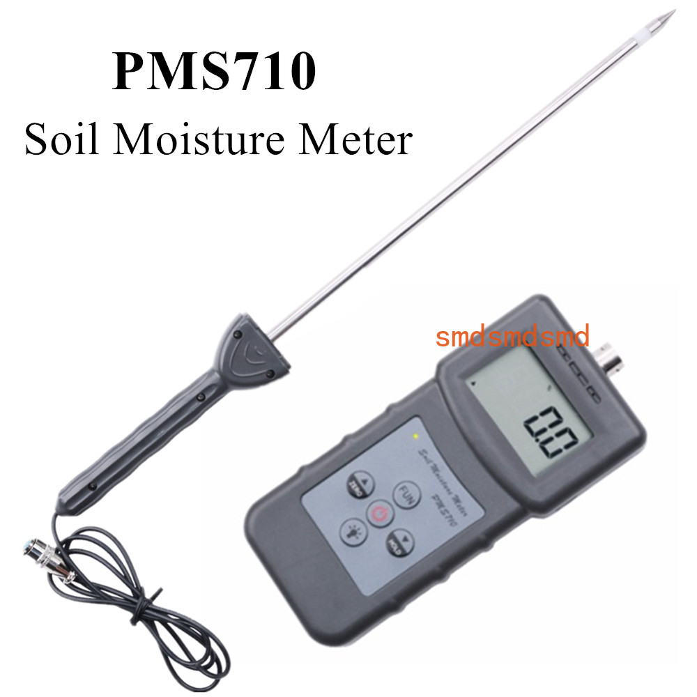 Moisture Meter Concrete Digital - PMS710 LCD Digital Soil Moisture Meter