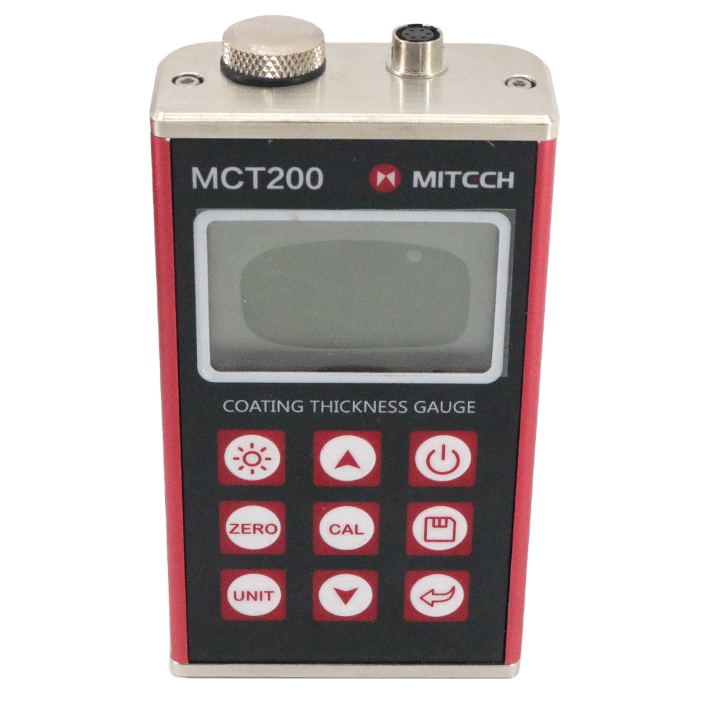 Coating Thickness Gauge Magnetic Eddy - MITECH MCT200 DIgital Magnetic Induction &