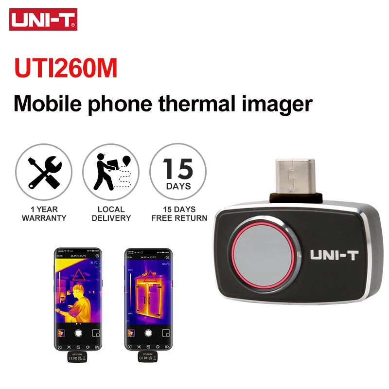 Thermal Camera Pcb 256X192 - UNI-T Thermal Camera For Phone UTI260M