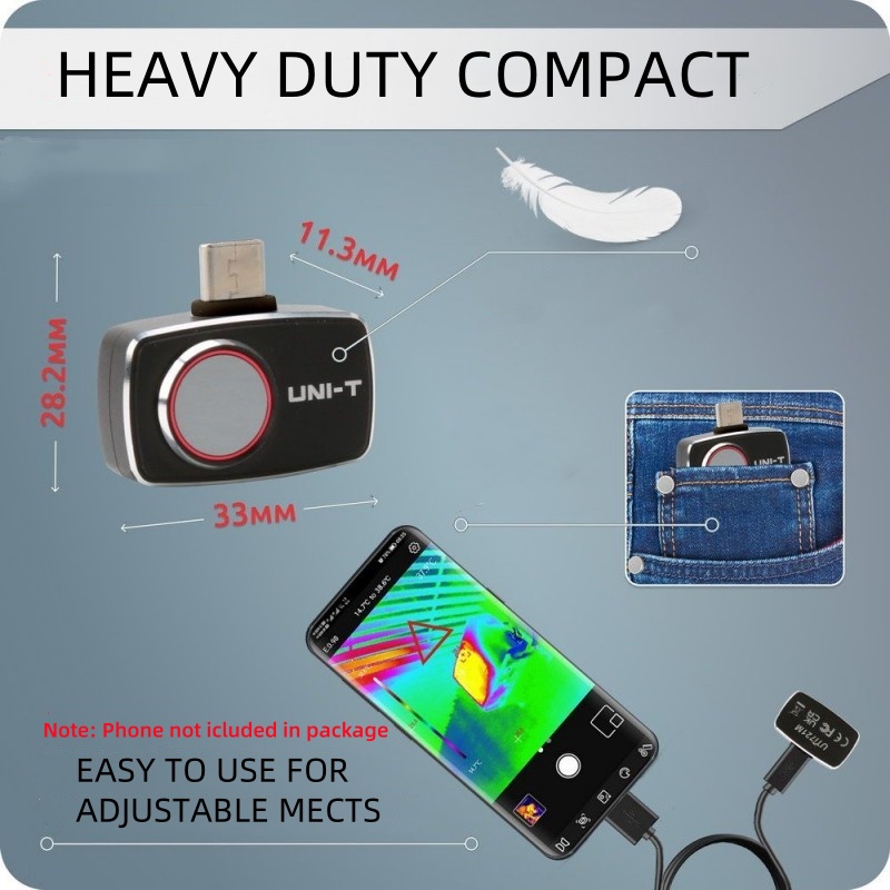 UNI-T UTi721M 256x192 Android  - Thermal Camera Pcb 256X192 评论和价格
