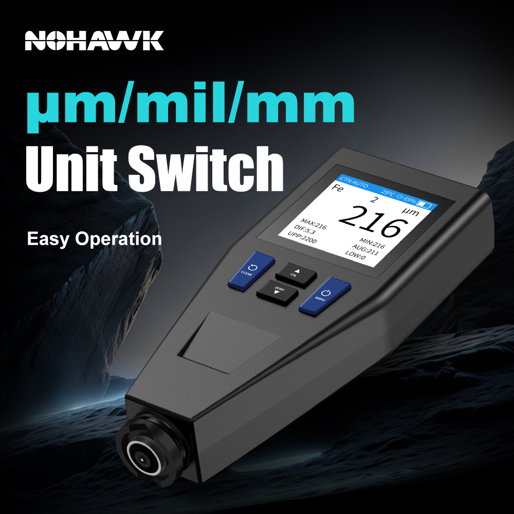 Color Screen Car Coating Thick - Coating Thickness Gauge Digital 评论和价格